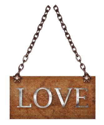 Kaz_Creations Deco Love Sign Notice - Free PNG