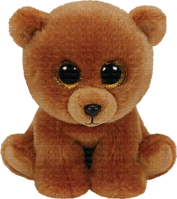 Animated Teddy Bear, bear , teddy , cute , blink , animated , animation ,  gif , tube , tubes , sleepy , tired - Free animated GIF - PicMix