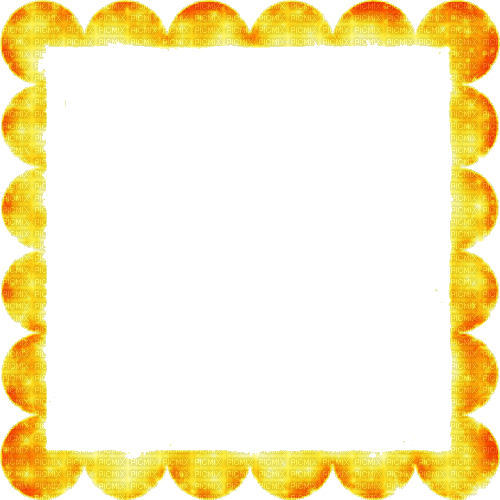 yellow frame - Gratis animeret GIF