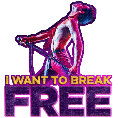 Freddie Mercury bp - Δωρεάν κινούμενο GIF
