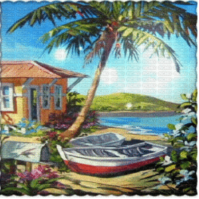 background animated hintergrund summer milla1959 - Δωρεάν κινούμενο GIF