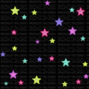 image encre effet néon étoiles  deco edited by me - png gratis