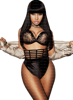 Kaz_Creations Woman Femme Nicki Minaj Singer Music - png gratis