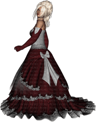 Kaz_Creations Poser Dolls Ballgown Costume - Free PNG