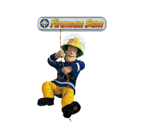 Kaz_Creations Cartoons Fireman 🚒 Sam - безплатен png