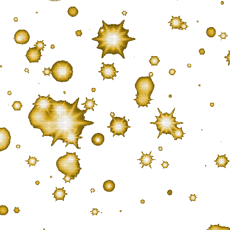Yellow stars - Darmowy animowany GIF