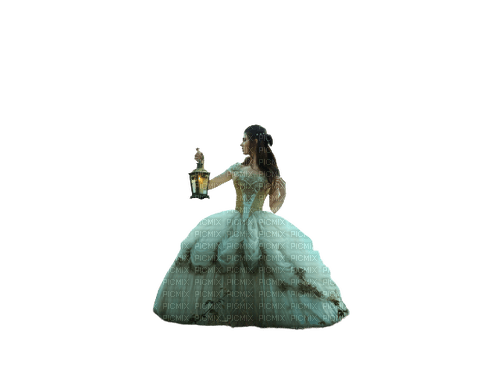 kikkapink fantasy woman lamp - 免费PNG