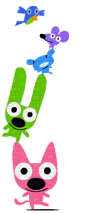 Hoops & Yoyo - GIF animado grátis
