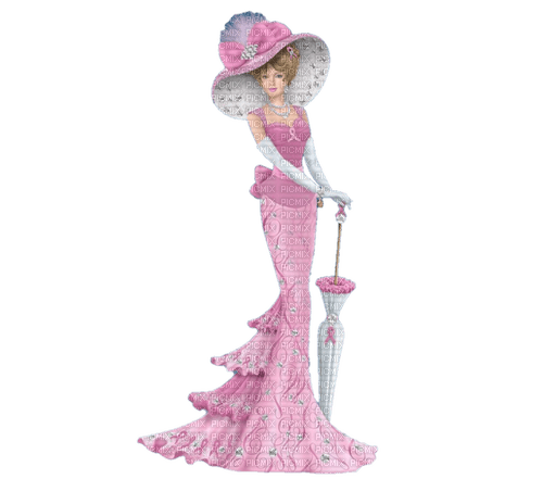 pink woman - png grátis