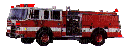 camion pompier - Darmowy animowany GIF