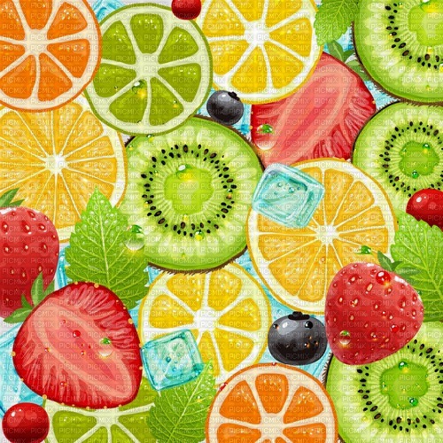 fruit background - 免费PNG