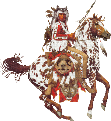 az indien cheval - Бесплатный анимированный гифка