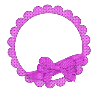 Kaz_Creations Deco Ribbons Bows Circle Frames Frame Colours - 免费PNG
