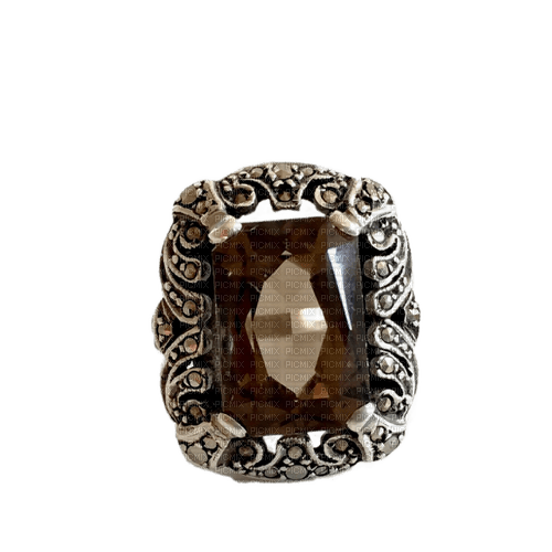 Ring, Antik, Rauchquarz, Vintage - kostenlos png