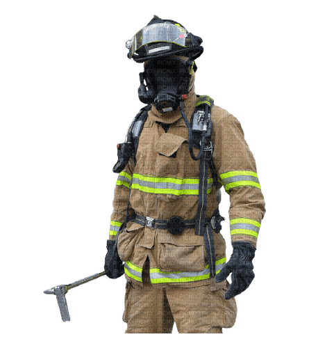 Kaz_Creations Firefighter-Fireman - PNG gratuit