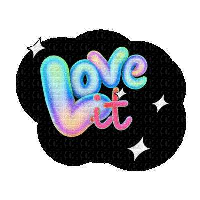 love it - GIF animé gratuit
