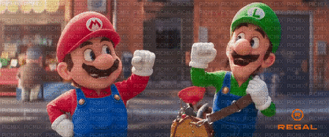 Mario - Animovaný GIF zadarmo