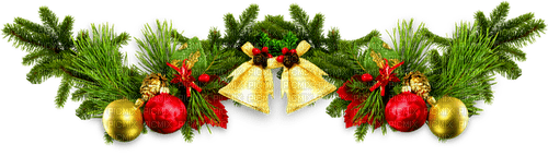 Cluster.Christmas.Green.Red.Gold - bezmaksas png