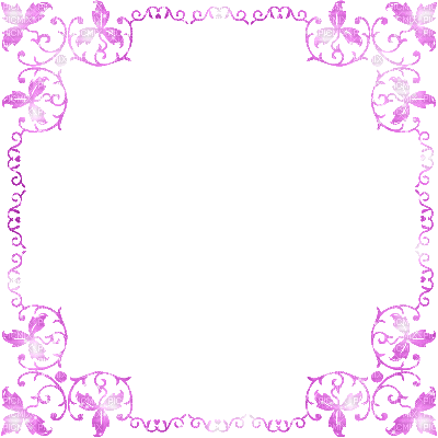Frame, Frames, Leaf, Leaves, Pink, Purple - Jitter.Bug.Girl - GIF animate gratis