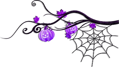 soave deco halloween pumpkin branch - PNG gratuit