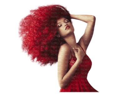 woman red hair  bp - ingyenes png