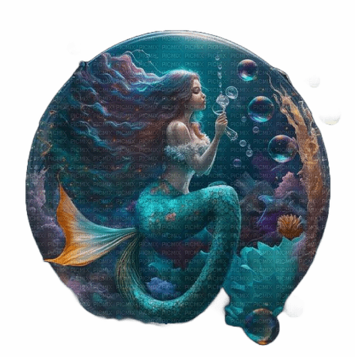 fantasy mermaid laurachan - ingyenes png