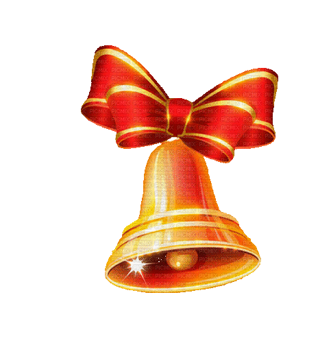 christmas bell by nataliplus - Nemokamas animacinis gif