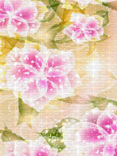 Background Light Flowers - Ingyenes animált GIF