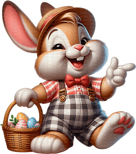 Easter hare by nataliplus - darmowe png
