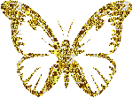 butterfly papillon schmetterling art effect   deco    tube  gif anime animated animation gold glitter silhouette - Free animated GIF