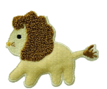 patch picture lion - 免费PNG