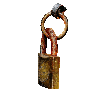 key lock gif (created with gimp) - GIF animado grátis