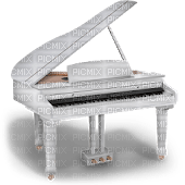 Kaz_Creations Piano White - besplatni png