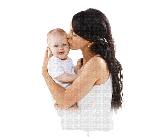 mor och baby----mother and child - gratis png