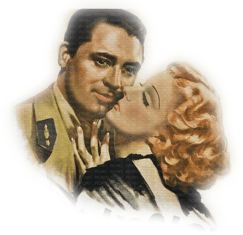 Jean Harlow,Cary Grant - PNG gratuit