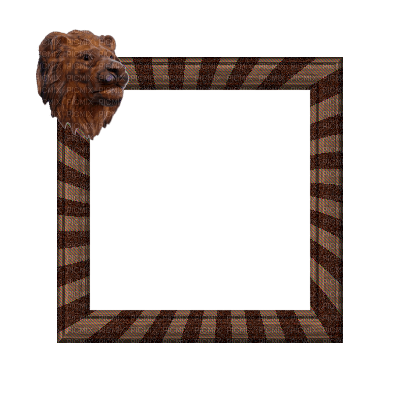 Small Brown Frame - besplatni png