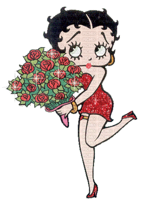 Kaz_Creations Betty Boop - Bezmaksas animēts GIF