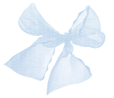 Kaz_Creations  Deco Baby Blue Ribbons Bows - δωρεάν png
