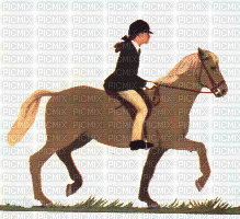 cheval au galop - Безплатен анимиран GIF