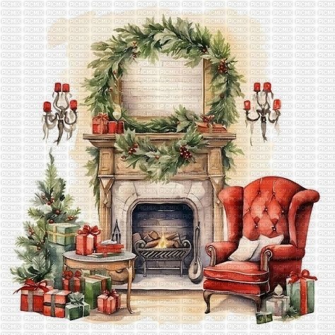 Background vintage Christmas - 免费PNG