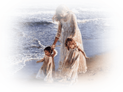 mor -barn-hav -----mother and childrens - 無料png