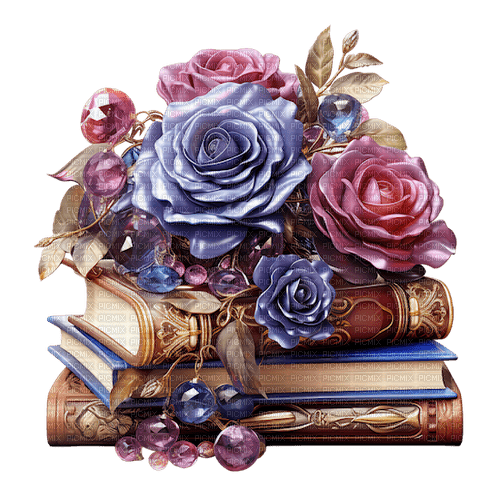 book roses deco rox - δωρεάν png