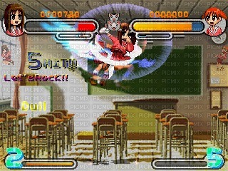 Azumanga Daioh fighter - PNG gratuit