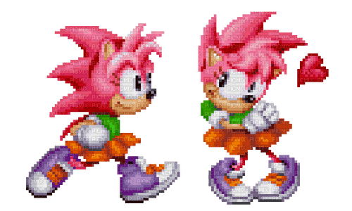 sonic the hedgehog cd pc amy rose - Free PNG