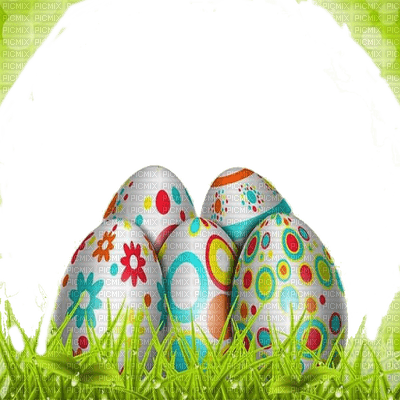 easter egg frame cadre pâques oeuf - Free PNG