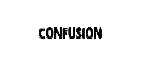 confusion - Бесплатный анимированный гифка