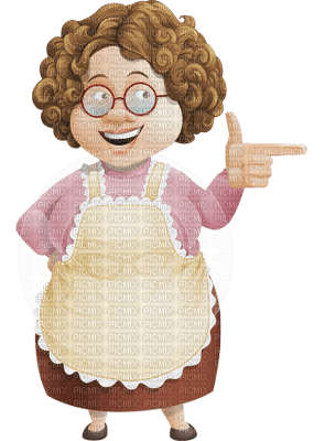 Kaz_Creations Woman Femme Granny Old - zdarma png