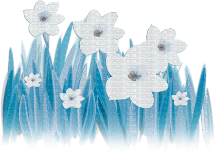 soave deco flowers spring field border daffodils - png gratis