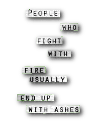 people who fight with fire - png gratis