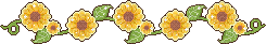 sunflower border - Zdarma animovaný GIF